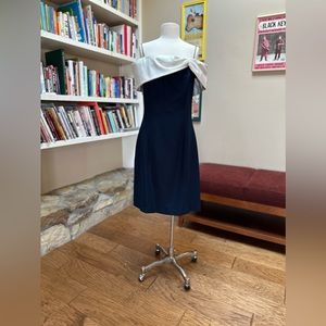 Vintage Strapless Cocktail Dress
